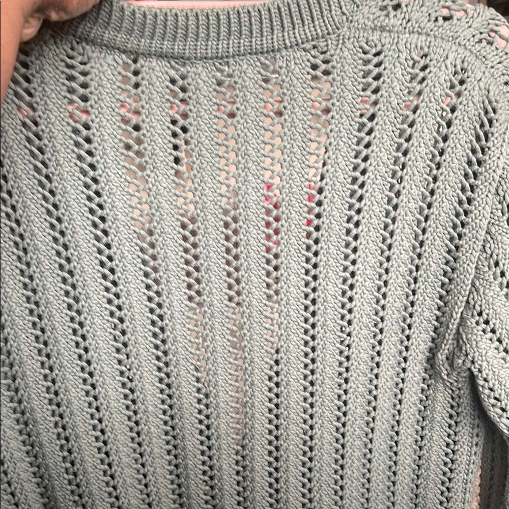 Cozy Olive Green Cardigan Sweater - Picture 9 of 15